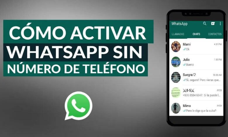 Whatsapp sin Teléfono