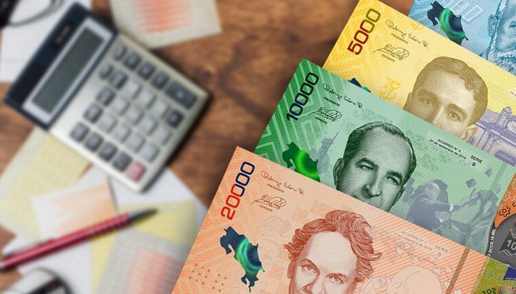 Billetes de Costa Rica
