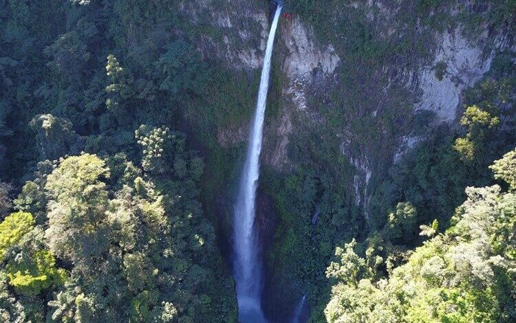 Catarata más alta de Costa Rica. Río Telire