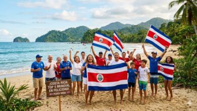 Costa Rica dentro de los primeros lugares de los países más felices del mundo
