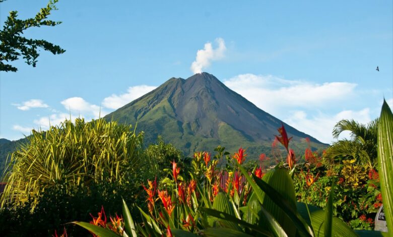 Volcán Arenal, La Fortuna, Costa Rica.
